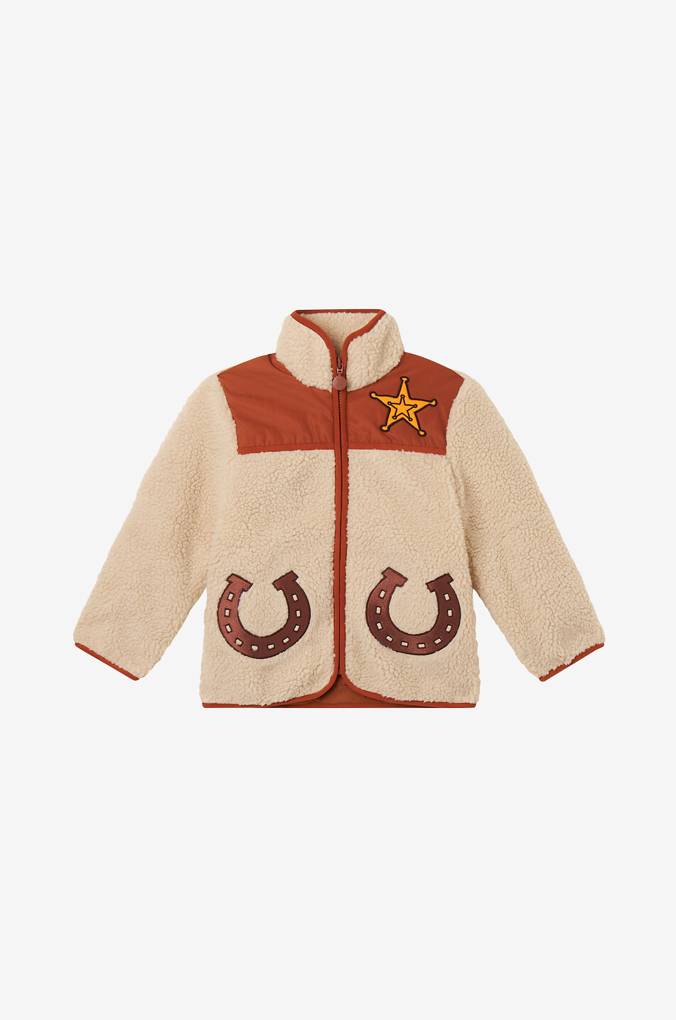 Jungen-Fleecejacke Sheriff