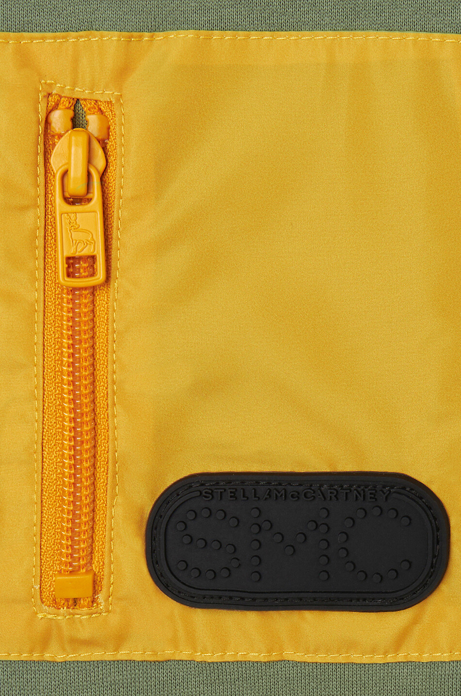 STELLA McCARTNEY KID Jungen-Rundhalssweatshirt mit Brusttasche SMC Junge HELLES KHAKI 2