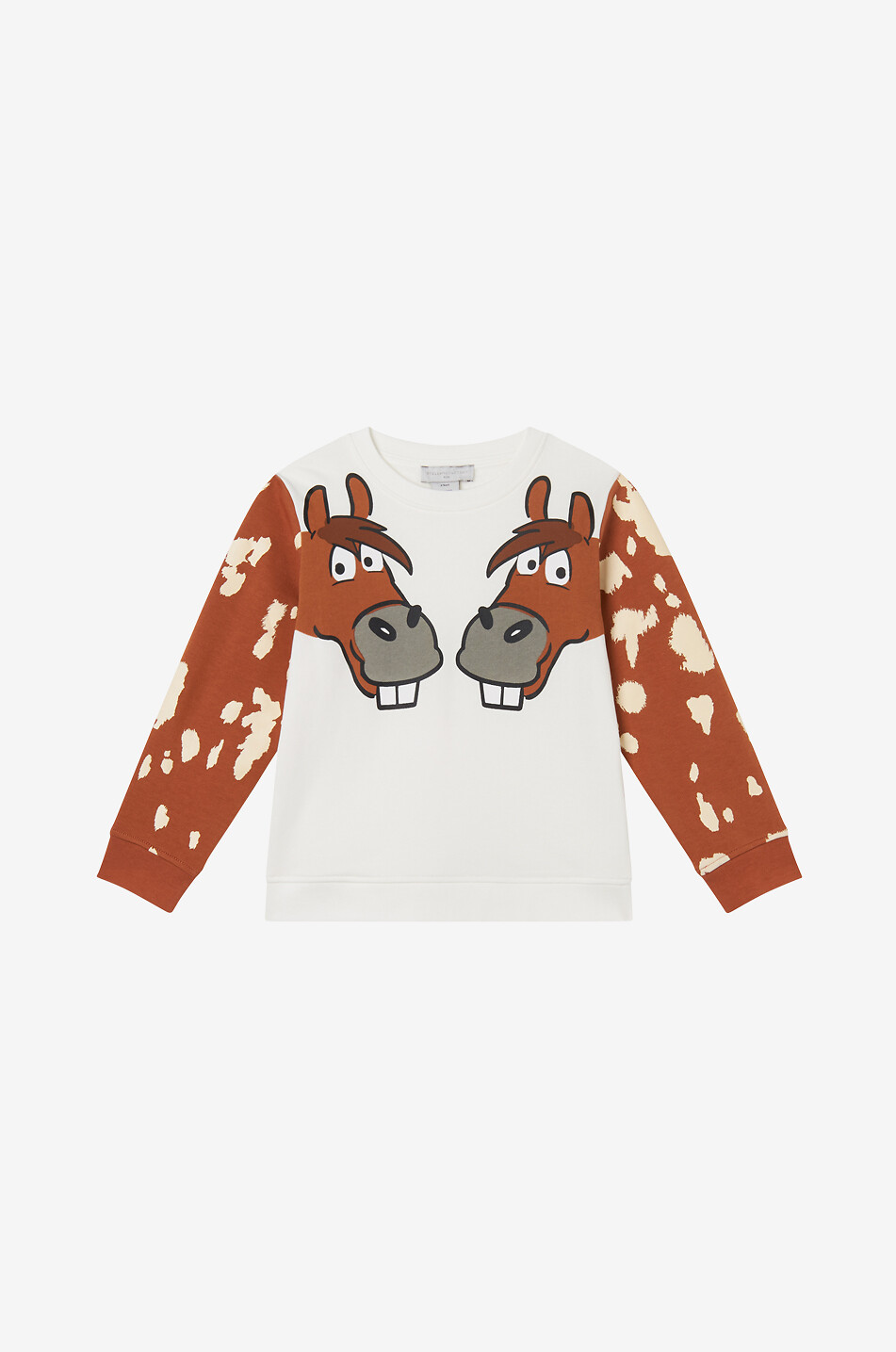 Sweat-shirt à col rond garçon Horse Buddies