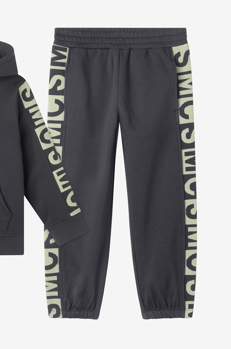 STELLA McCARTNEY KID Ensemble de jogging garçon SMC Garçon NOIR 3
