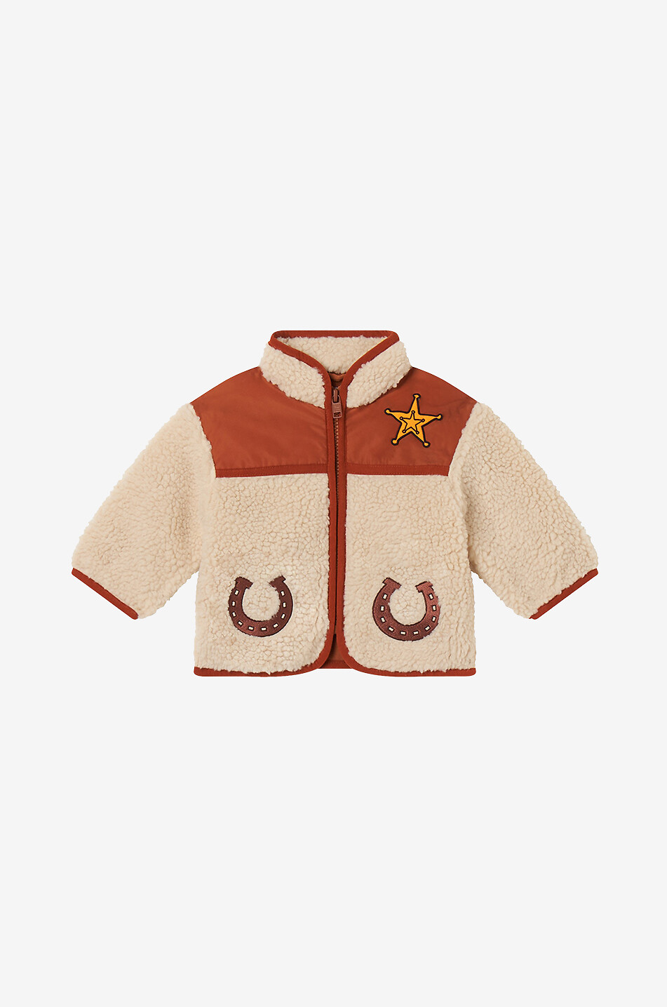 Sheriff baby fleece jacket