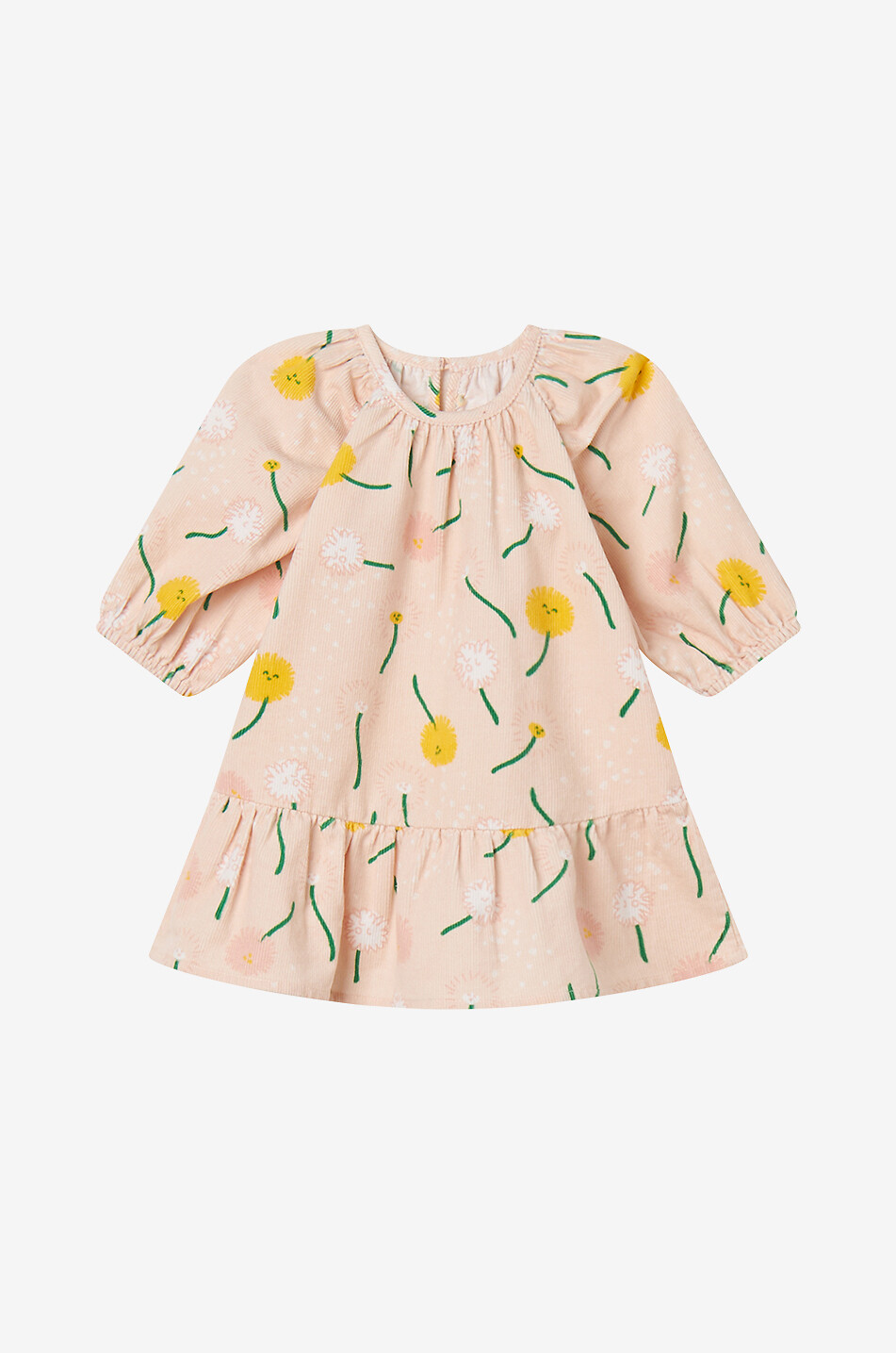 Robe évasée en velours côtelé bébé Dandelion