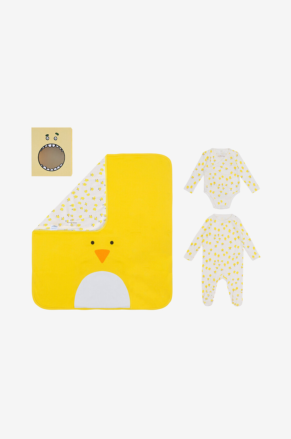 Chick 4-piece baby gift set