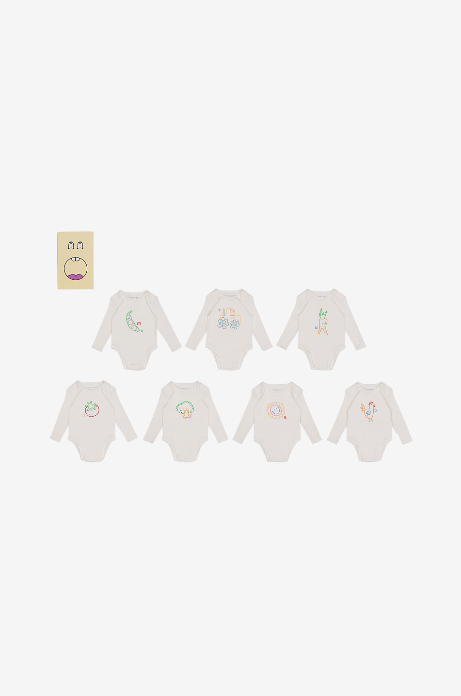 Country Life 7-piece baby bodysuit set