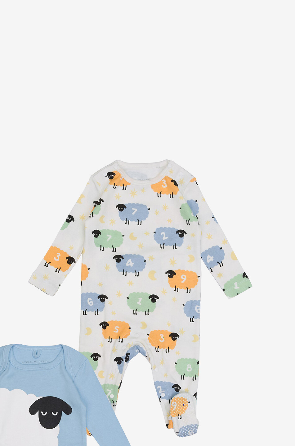 Sheep pyjamas and bodysuit baby set