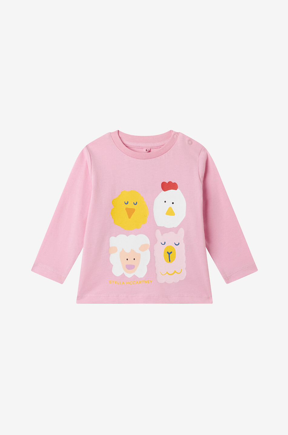Langarm-Baby-T-Shirt Farm Animals