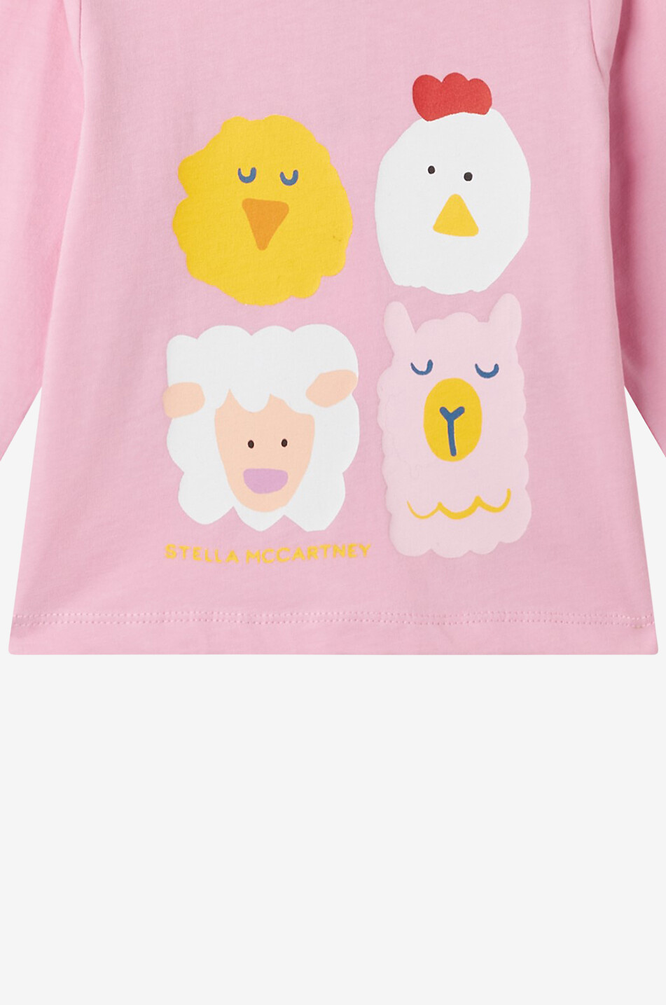 Langarm-Baby-T-Shirt Farm Animals
