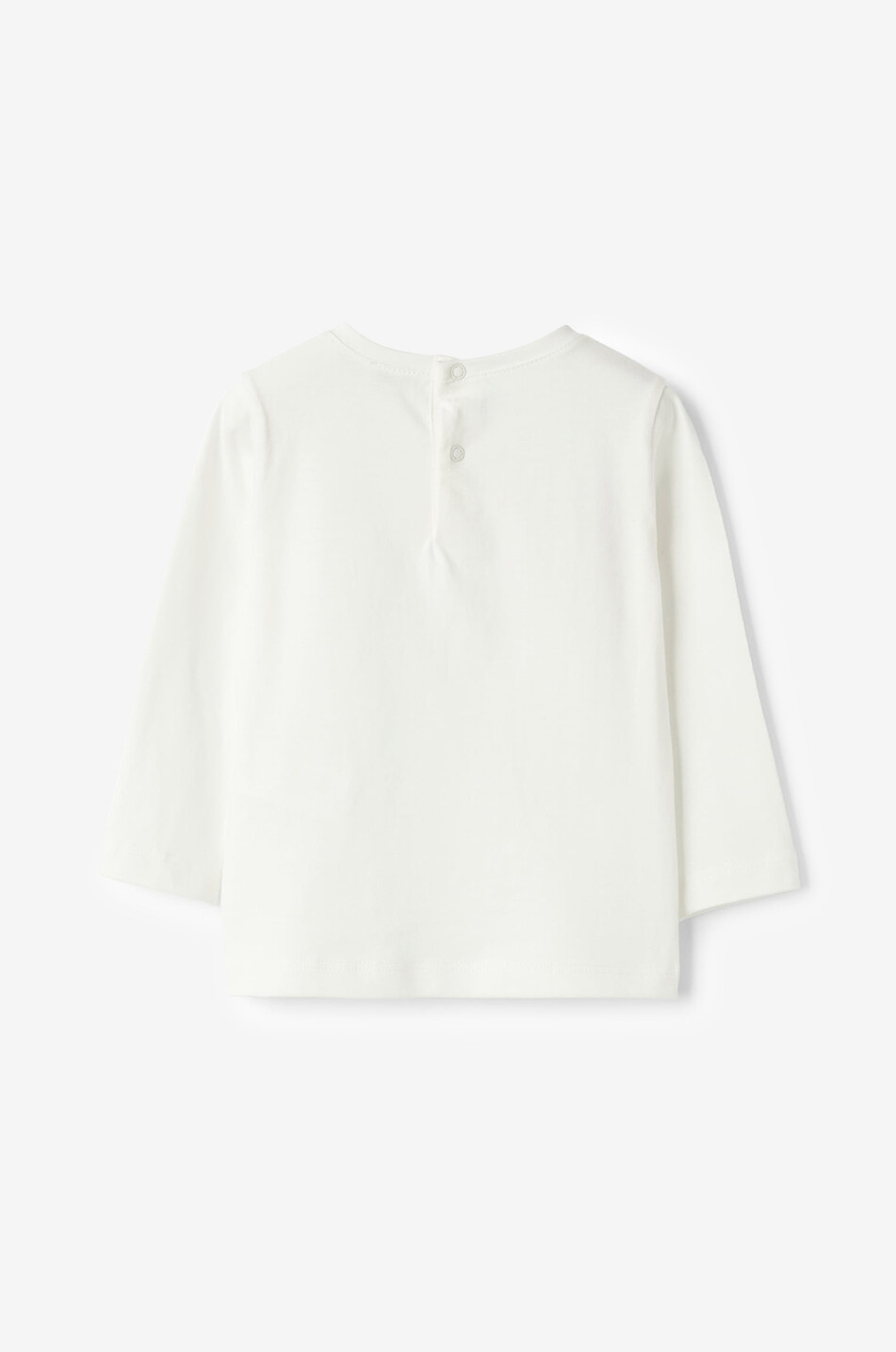 Baby-Langarm-T-Shirt mit Eulenprint