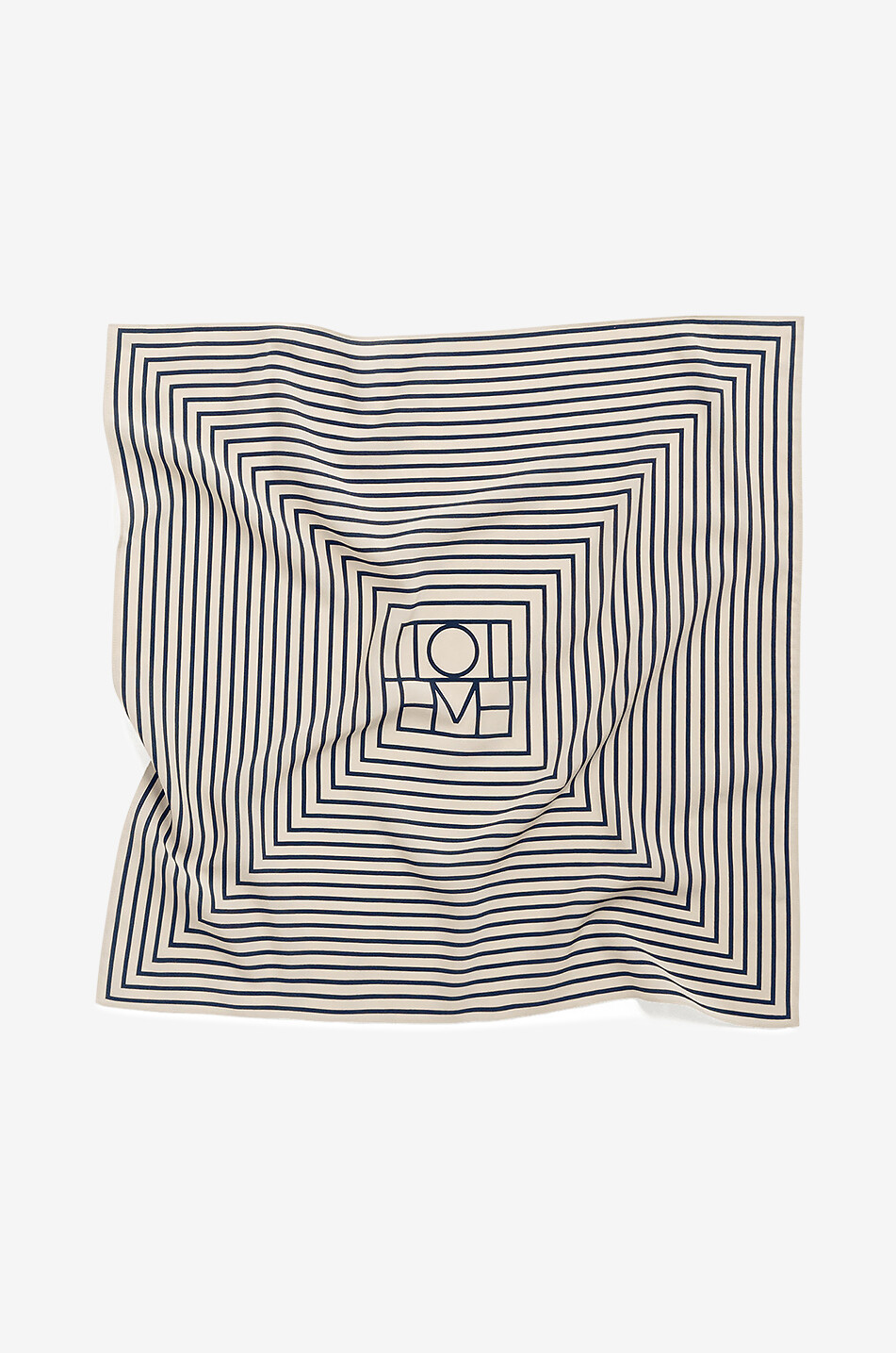 TOTEME Kleines Seidenhalstuch Signature Monogram Damen BUNT 2