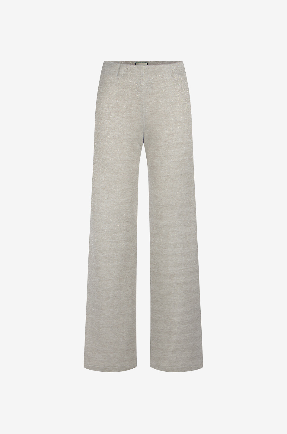 Pantalon large en maille lurex Kimberly