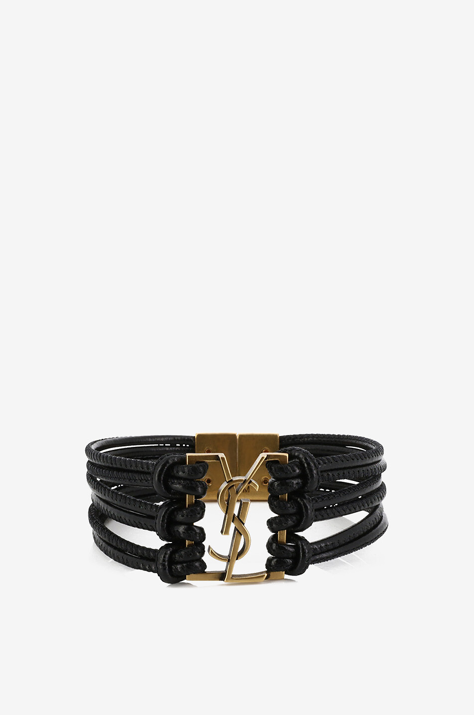 Mehrrängiges Lederarmband Babylone