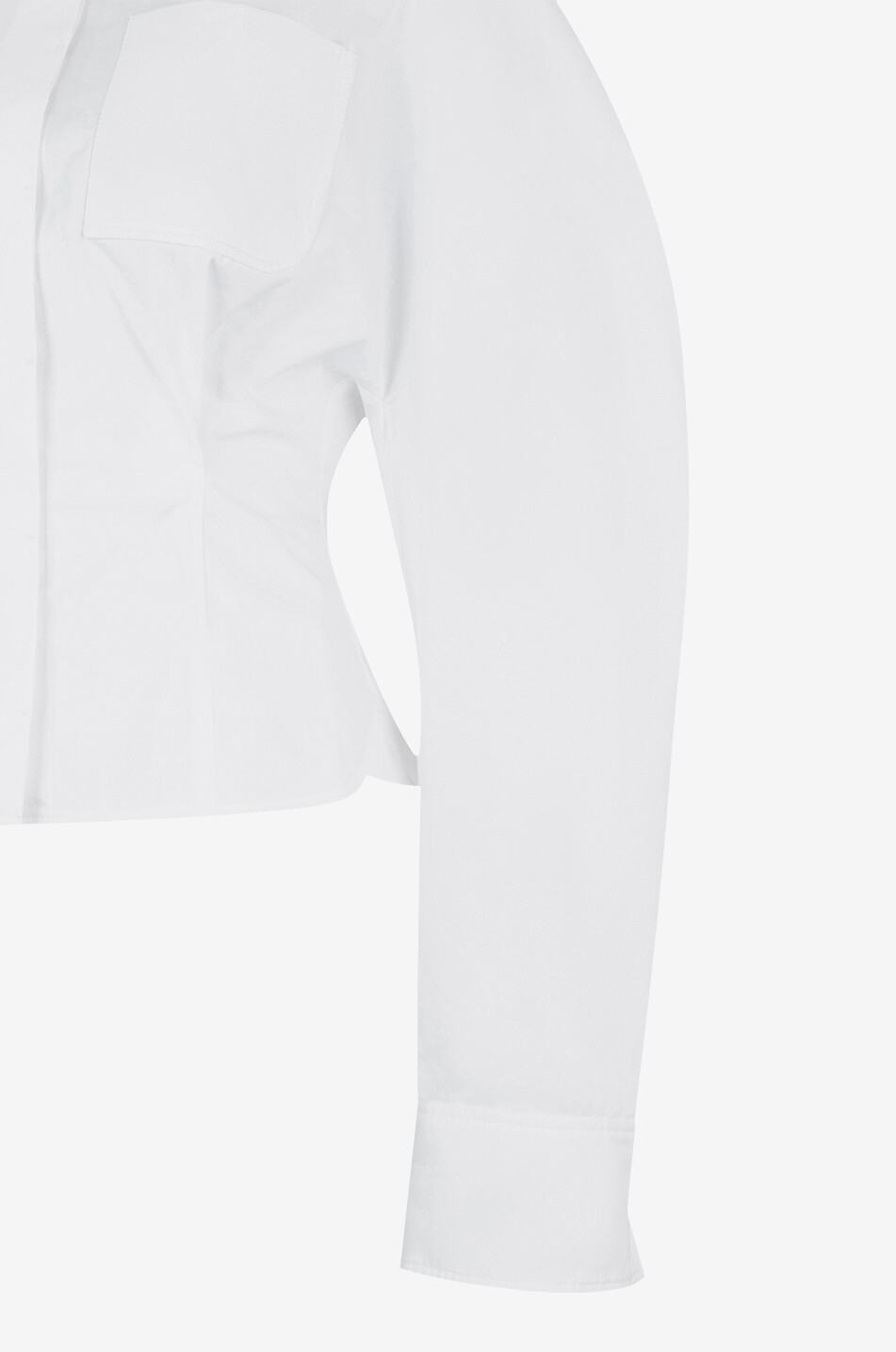 Popelinehemd mit U-Boot-Ausschnitt La chemise Barco