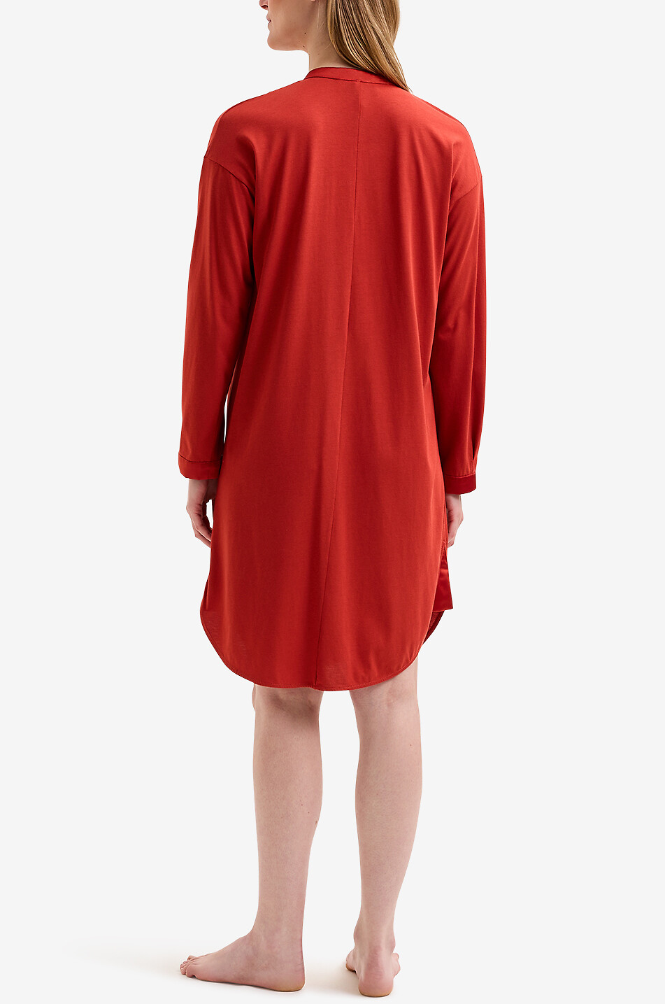 Chemise de nuit tunique en coton et modal Amance