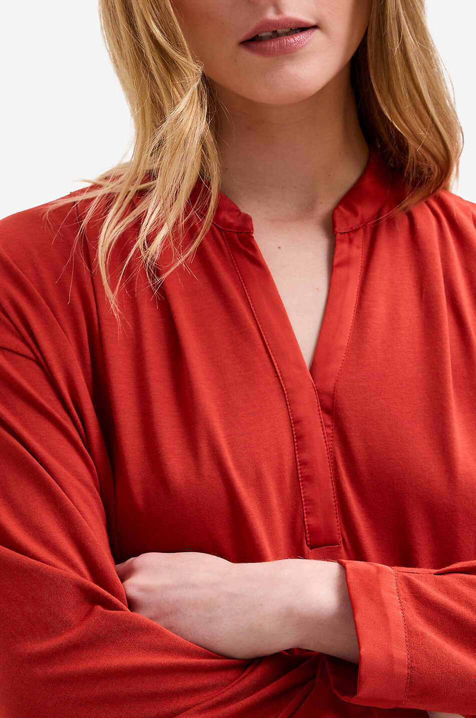 Chemise de nuit tunique en coton et modal Amance