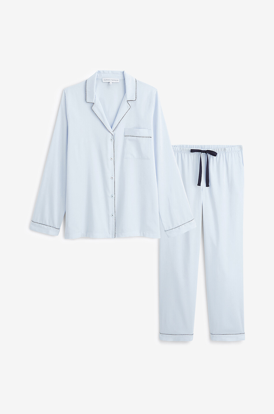 Ensemble de pyjama à passepoils Essentiel