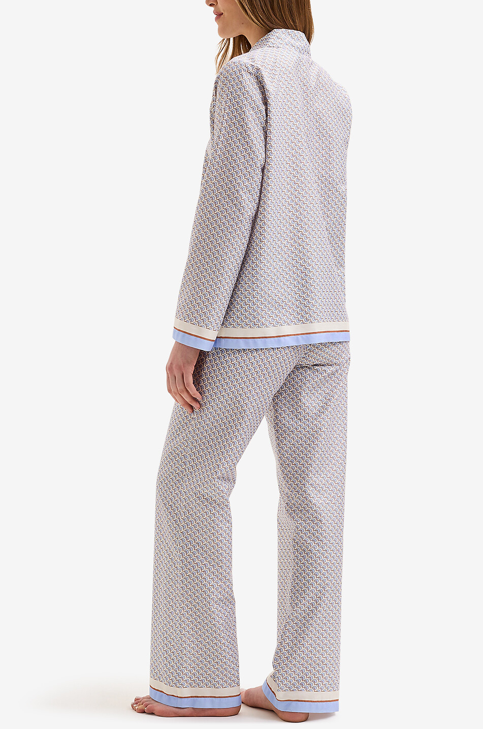 Gabi printed cotton pyjama set