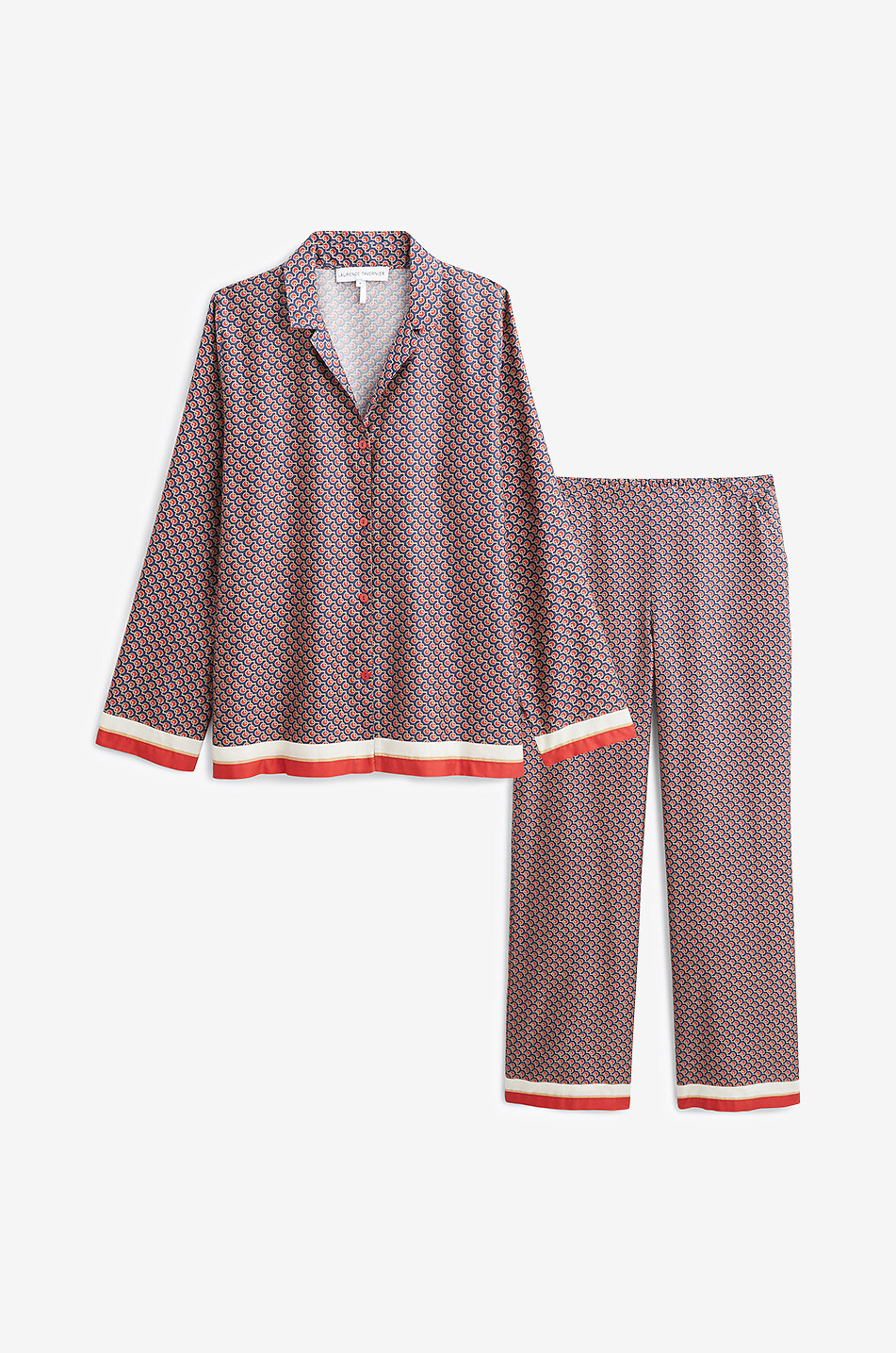 Gabi printed cotton pyjama set