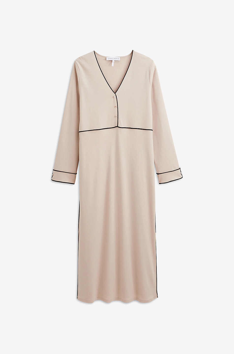 LAURENCE TAVERNIER Olympe cotton nightdress Women BEIGE 1