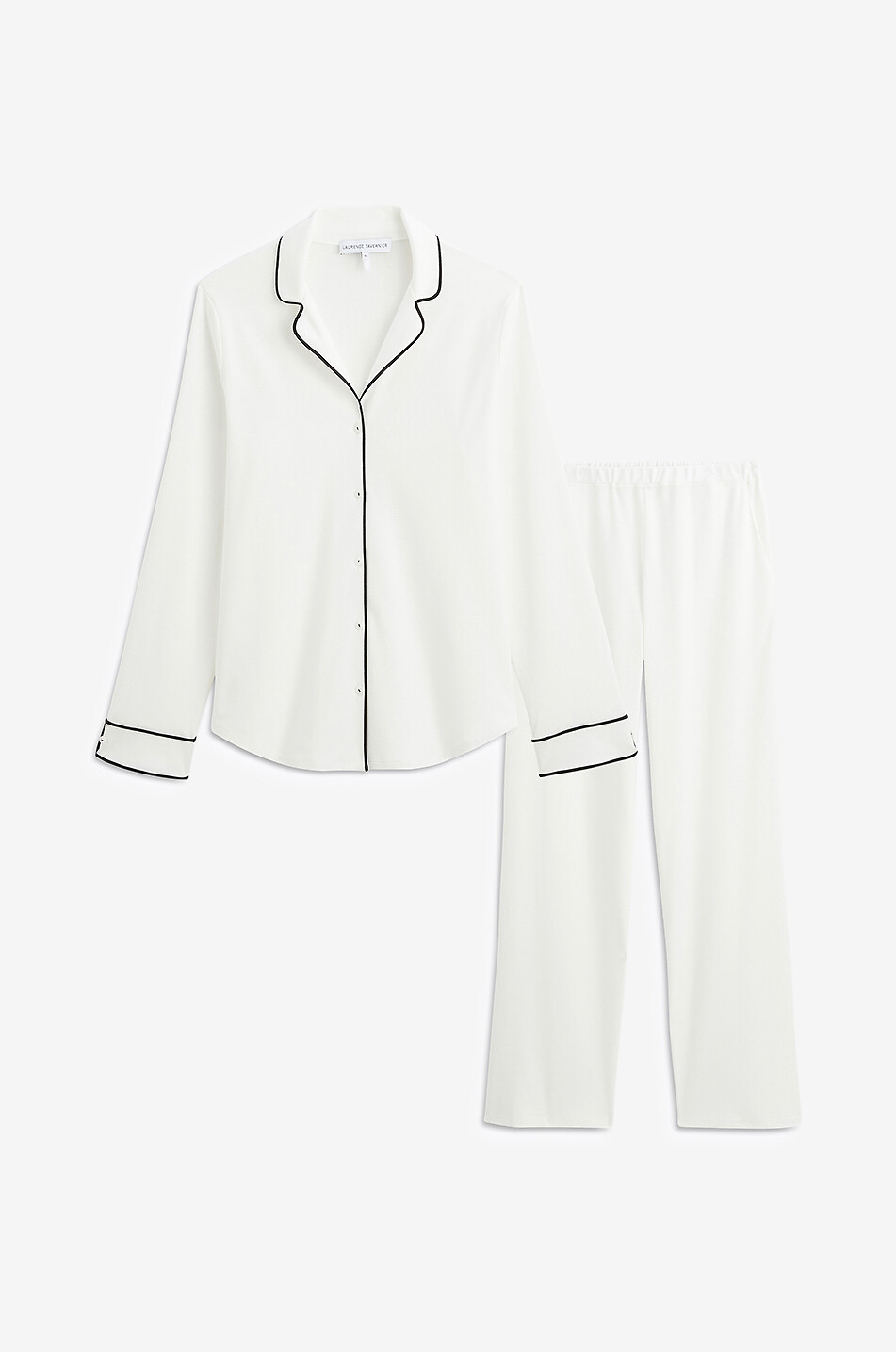 LAURENCE TAVERNIER Pyjama-Set aus Baumwolle Olympe Damen WEISS 1