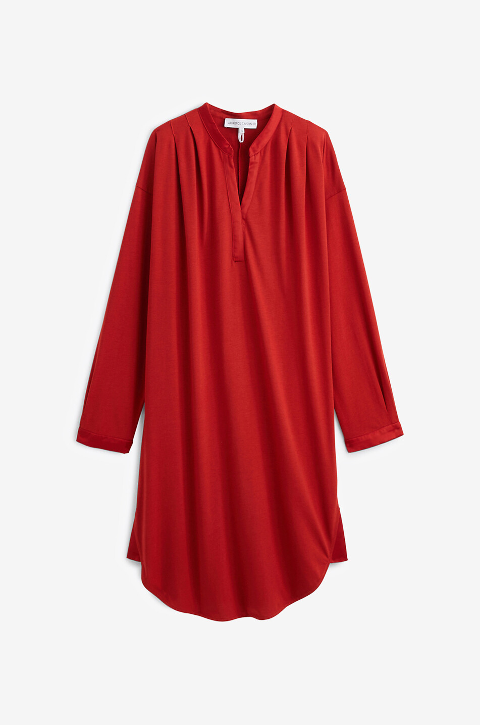 Chemise de nuit tunique en coton et modal Amance