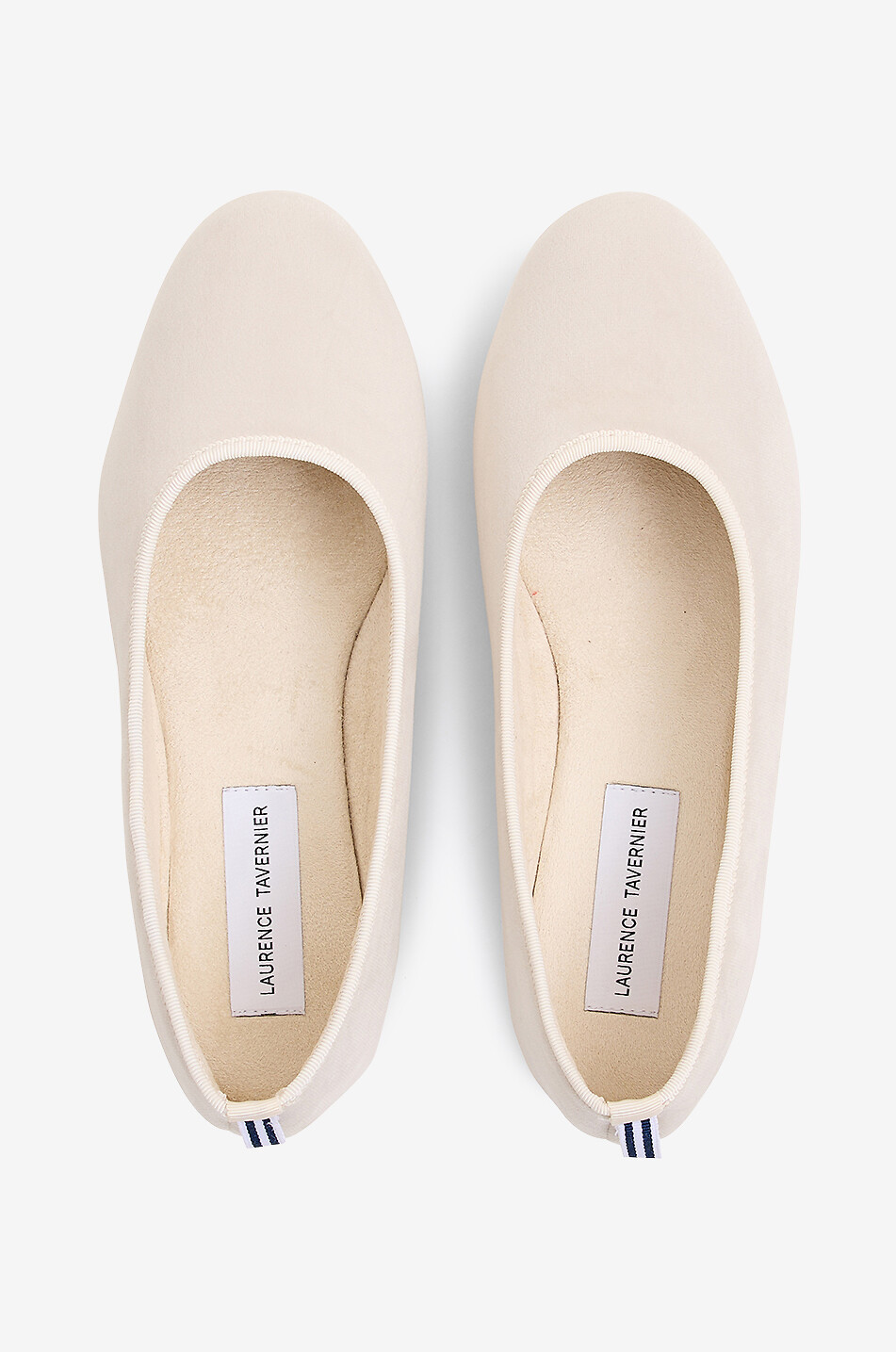 LAURENCE TAVERNIER Ballerina Pantoffeln Damen CREMEFARBEN 3