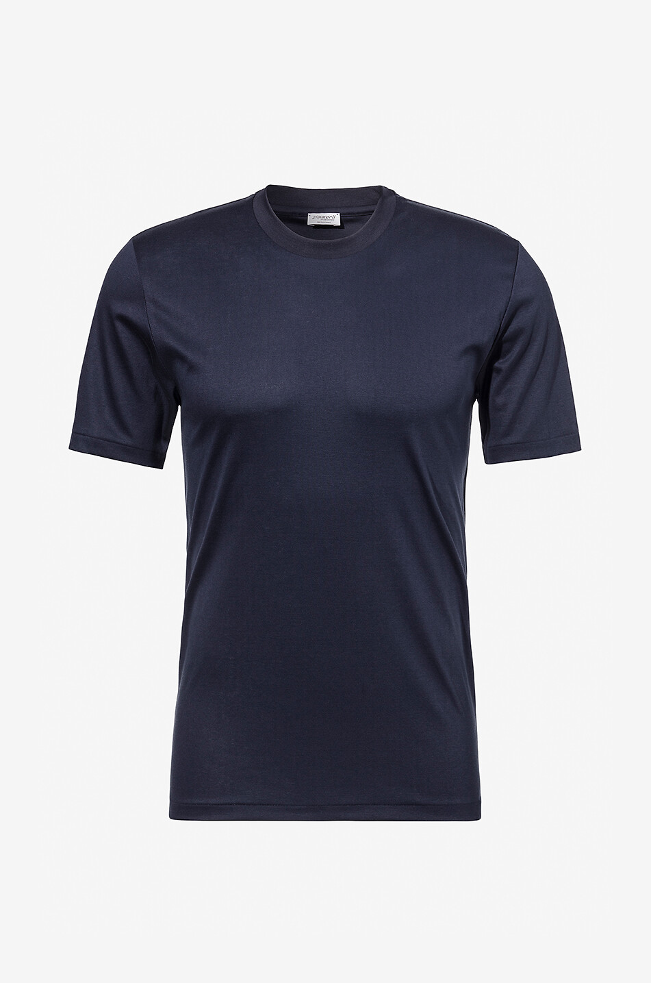 ZIMMERLI Sea Island cotton short-sleeved T-shirt Men DARK BLUE 1