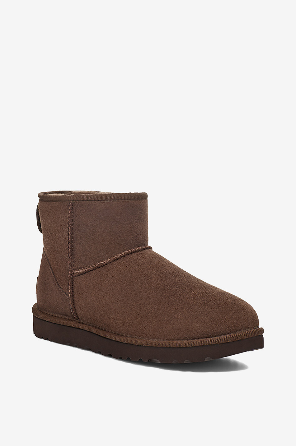 UGG Classic Mini II suede ankle boots Women DARK BROWN 1