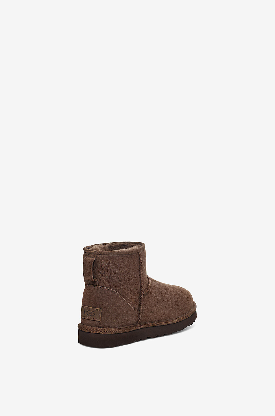UGG Classic Mini II suede ankle boots Women DARK BROWN 3
