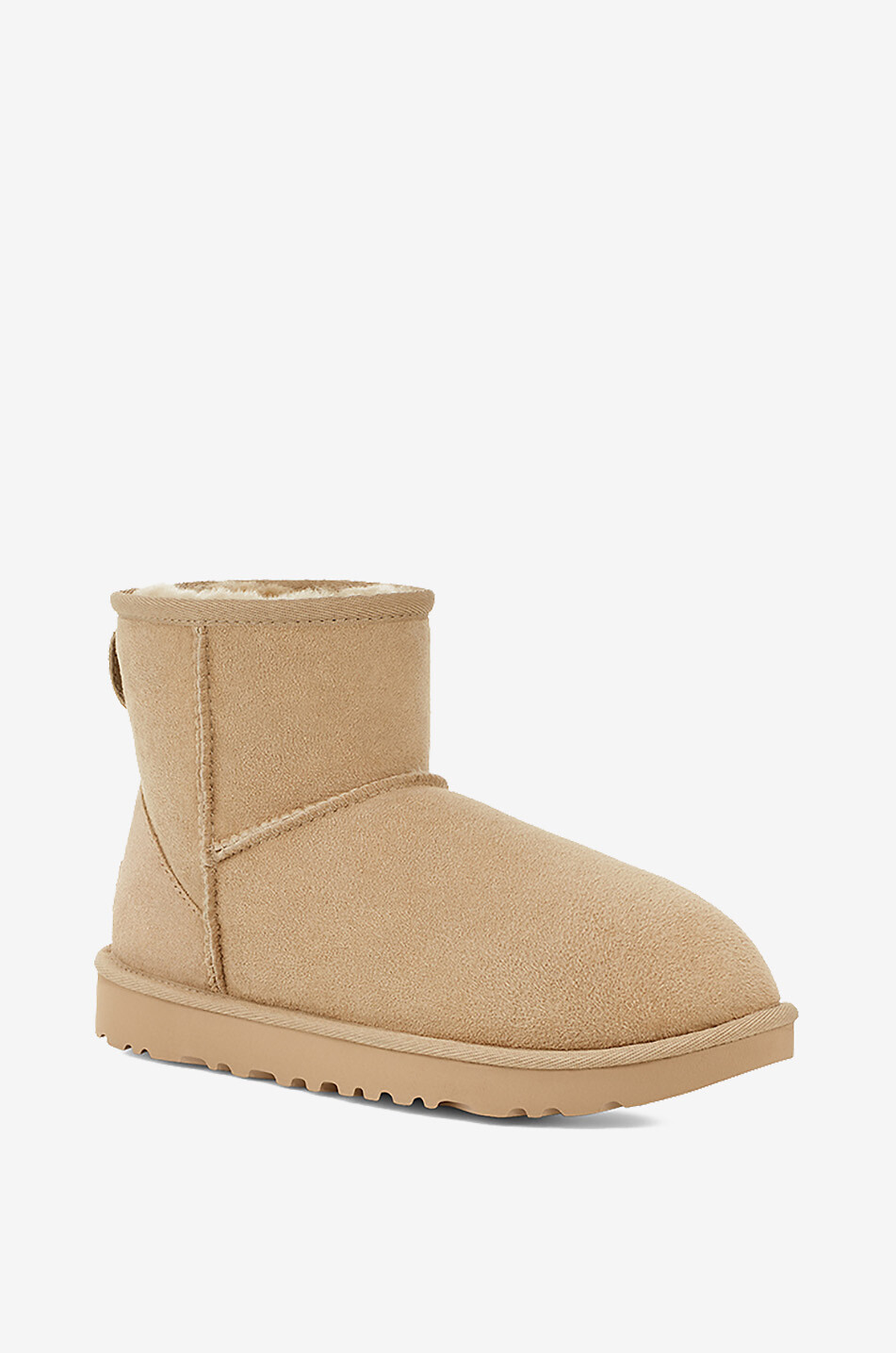 UGG Bottines à col en daim Classic Mini II Femme ROSE CLAIR 1