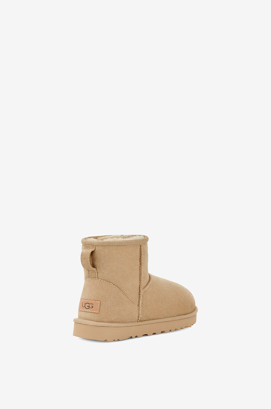 UGG Bottines à col en daim Classic Mini II Femme ROSE CLAIR 3