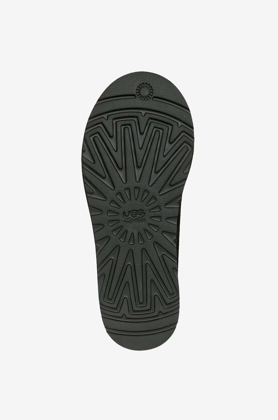 UGG Chaussons en daim fourré W Tasman Braid Femme NOIR 8