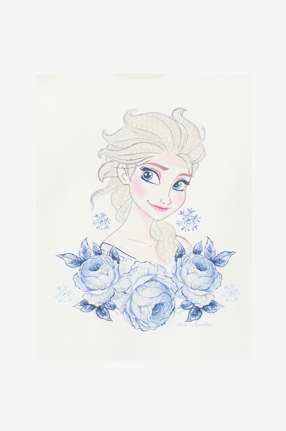 T-shirt en coton à manches longues fille Elsa