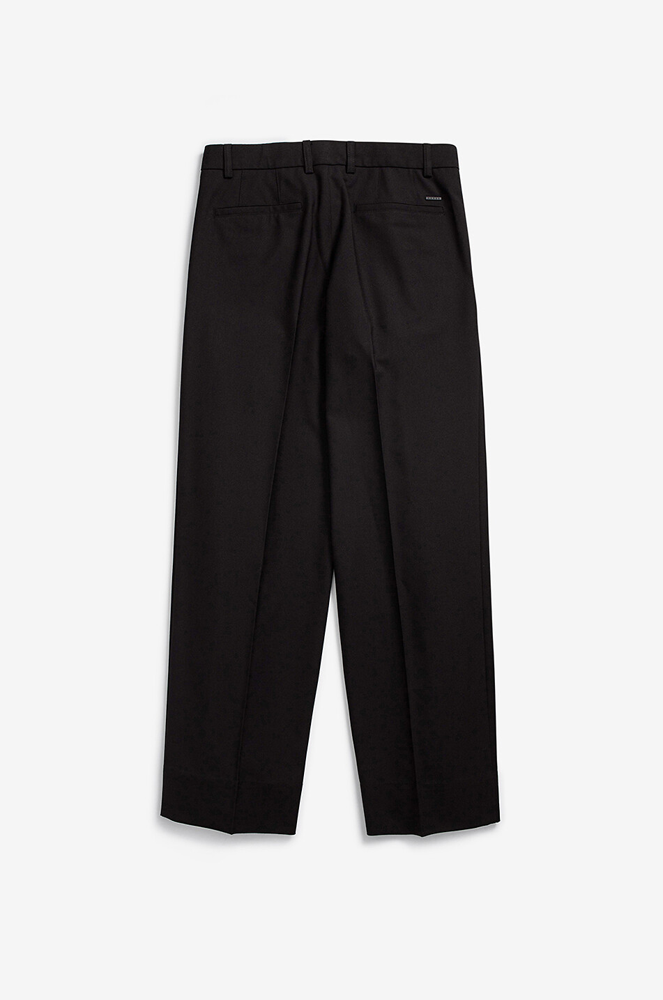 NORSE PROJECTS Benn twill trousers with waistband tucks Men BLACK 2