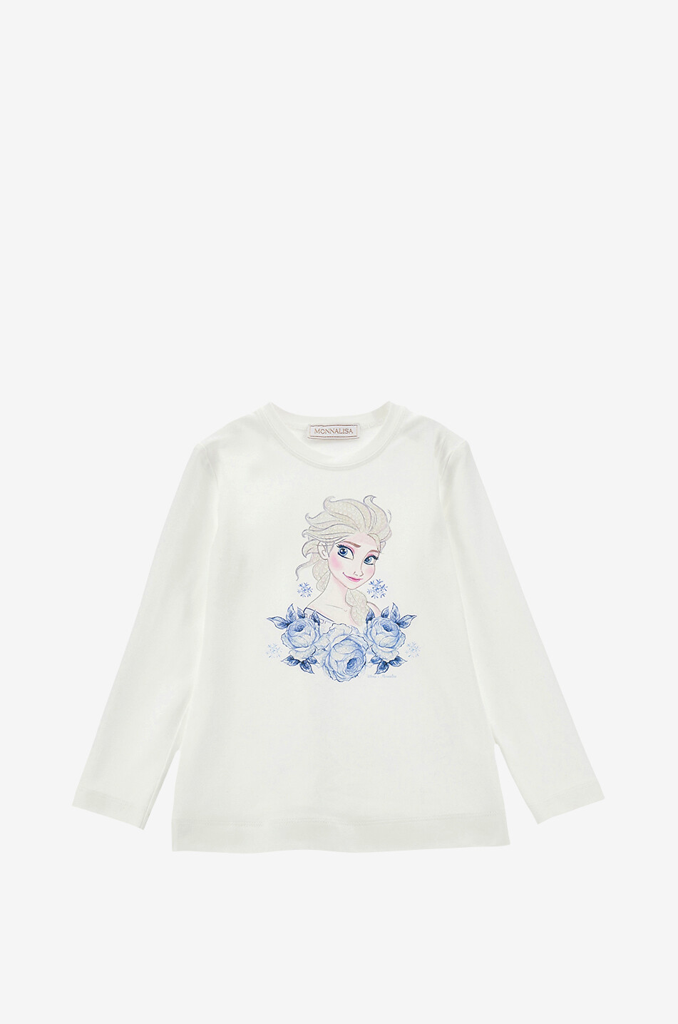 T-shirt en coton à manches longues fille Elsa