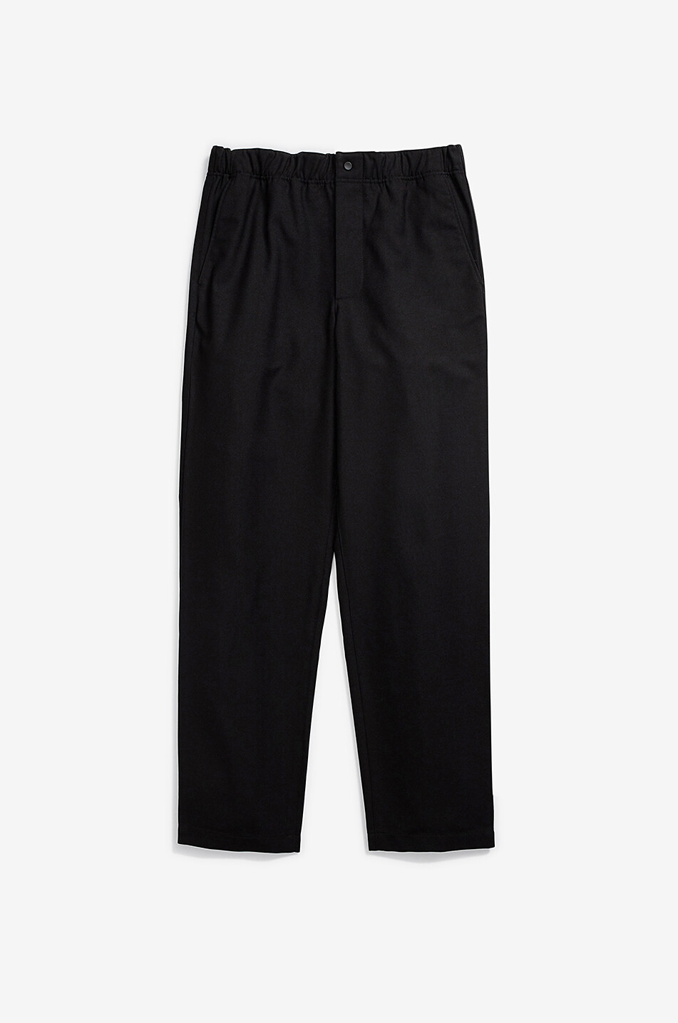 Pantalon droit décontracté en sergé Ezra