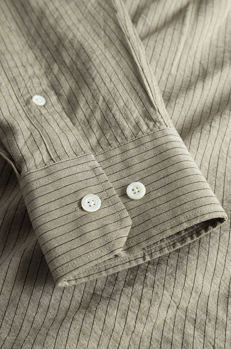 Gestreiftes Oversize-Hemd Ole