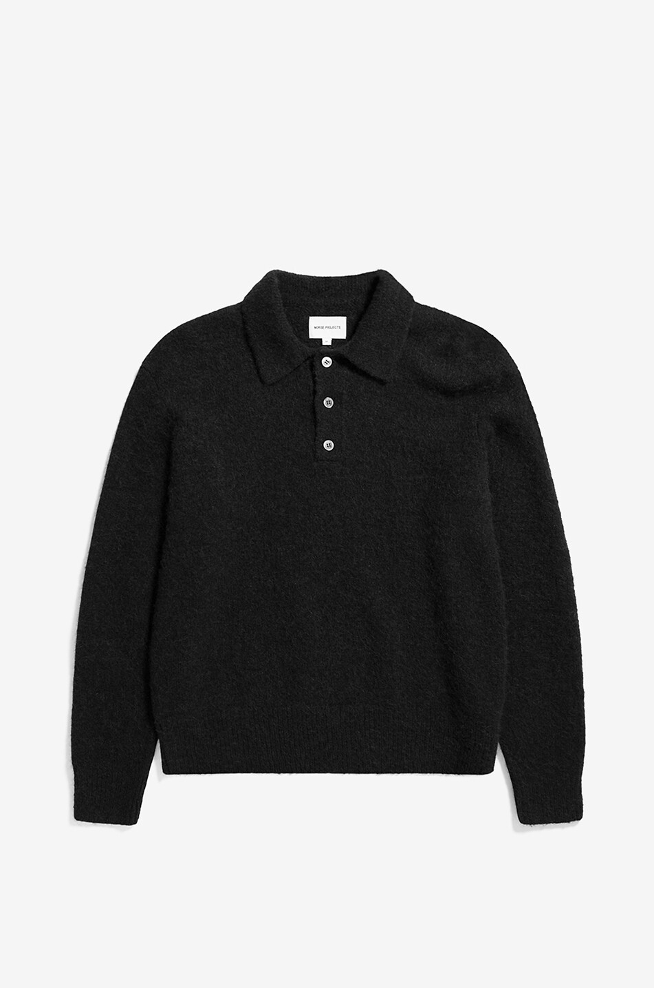 Pull polo en laine alpaga Rasmus Brushed