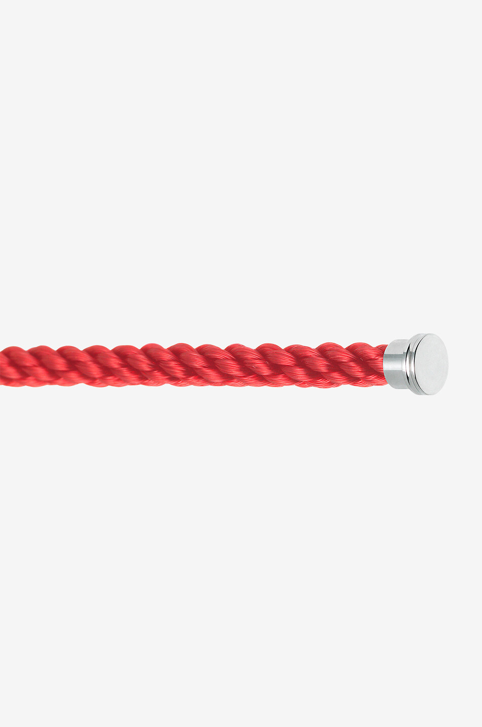 FRED PARIS Force 10 LM Rouge bracelet cable with white gold end caps Women RED 1