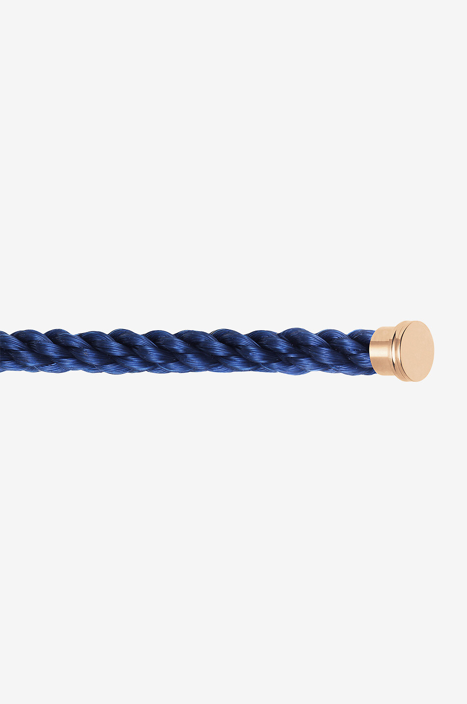 FRED PARIS Câble pour bracelet à embouts or rose Force10 MM Indigo Femme BLEU 1