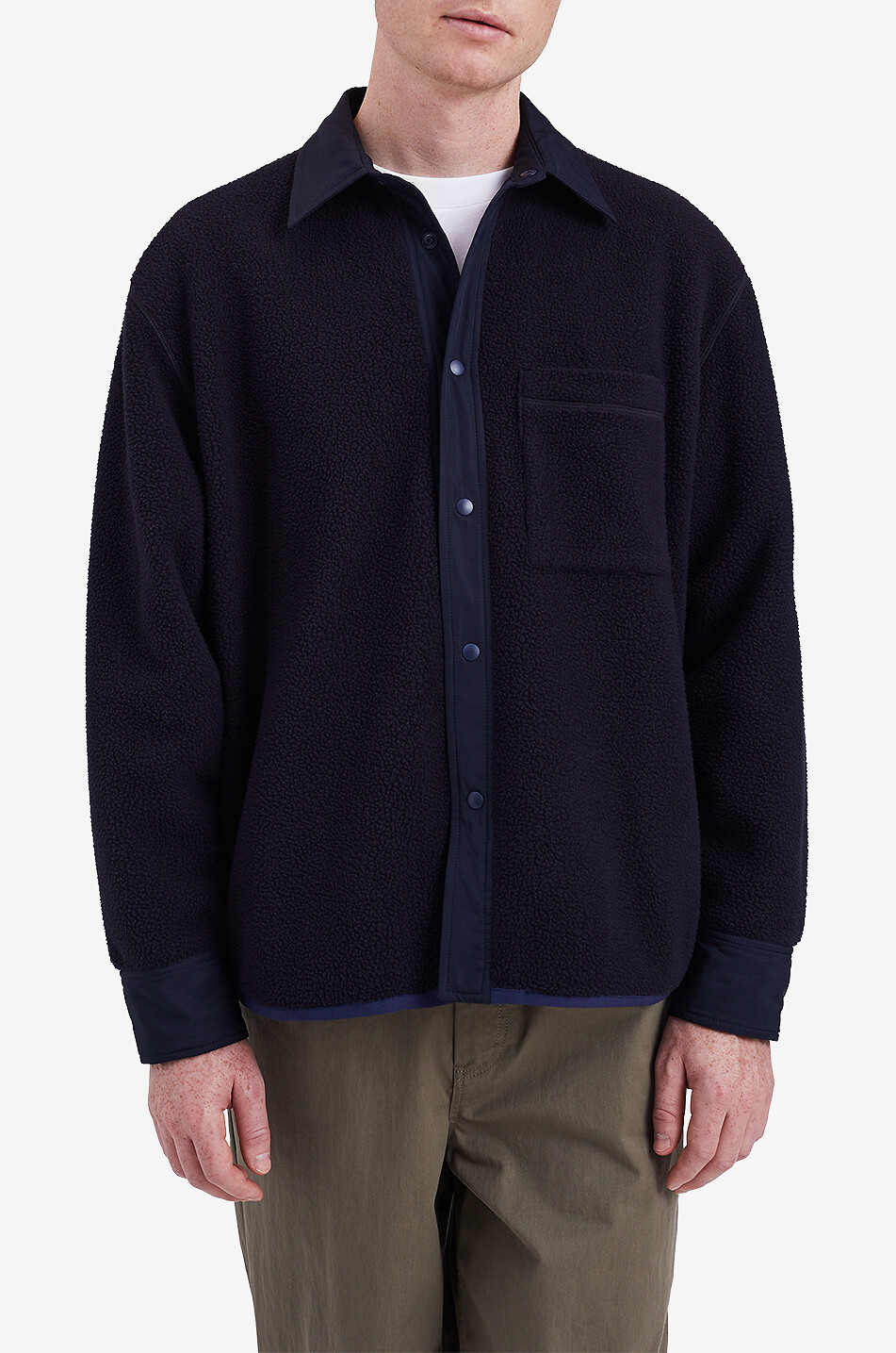 NORSE PROJECTS Ulrik reversible shirt jacket Men DARK BLUE 3