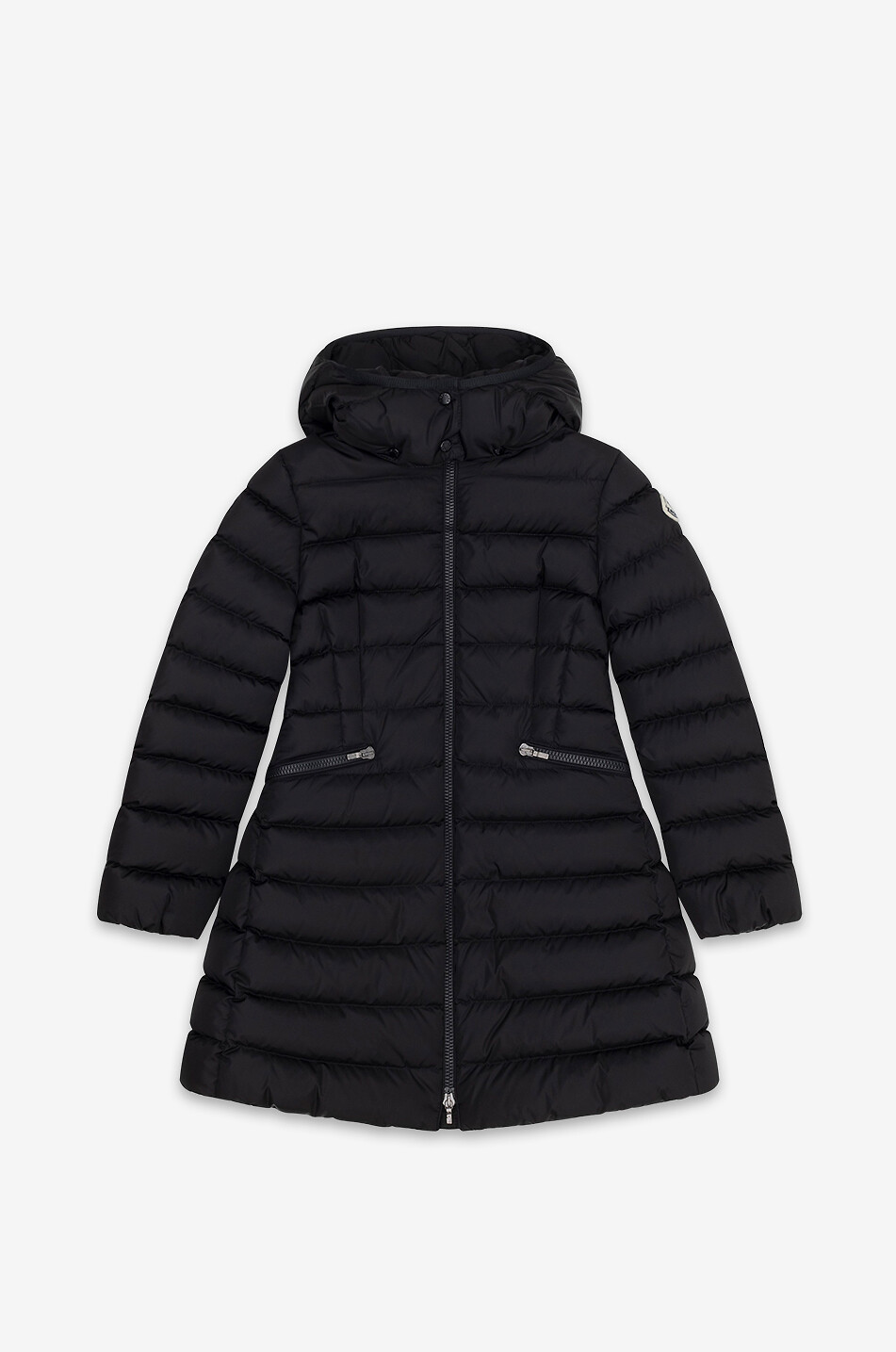 Doudoune longue cintree a capuche enfant Charpal MONCLER Bongenie