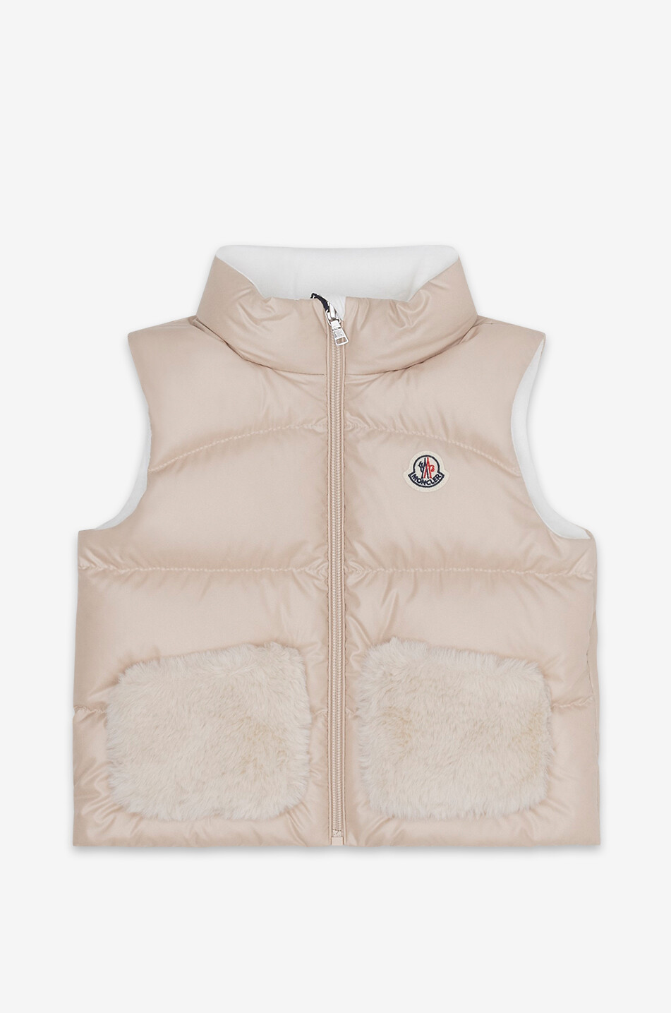 Gilet en duvet à poches en peluche bébé Vive
