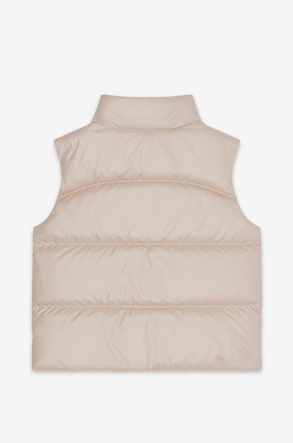 MONCLER Gilet en duvet à poches en peluche bébé Vive Bébé BEIGE 2