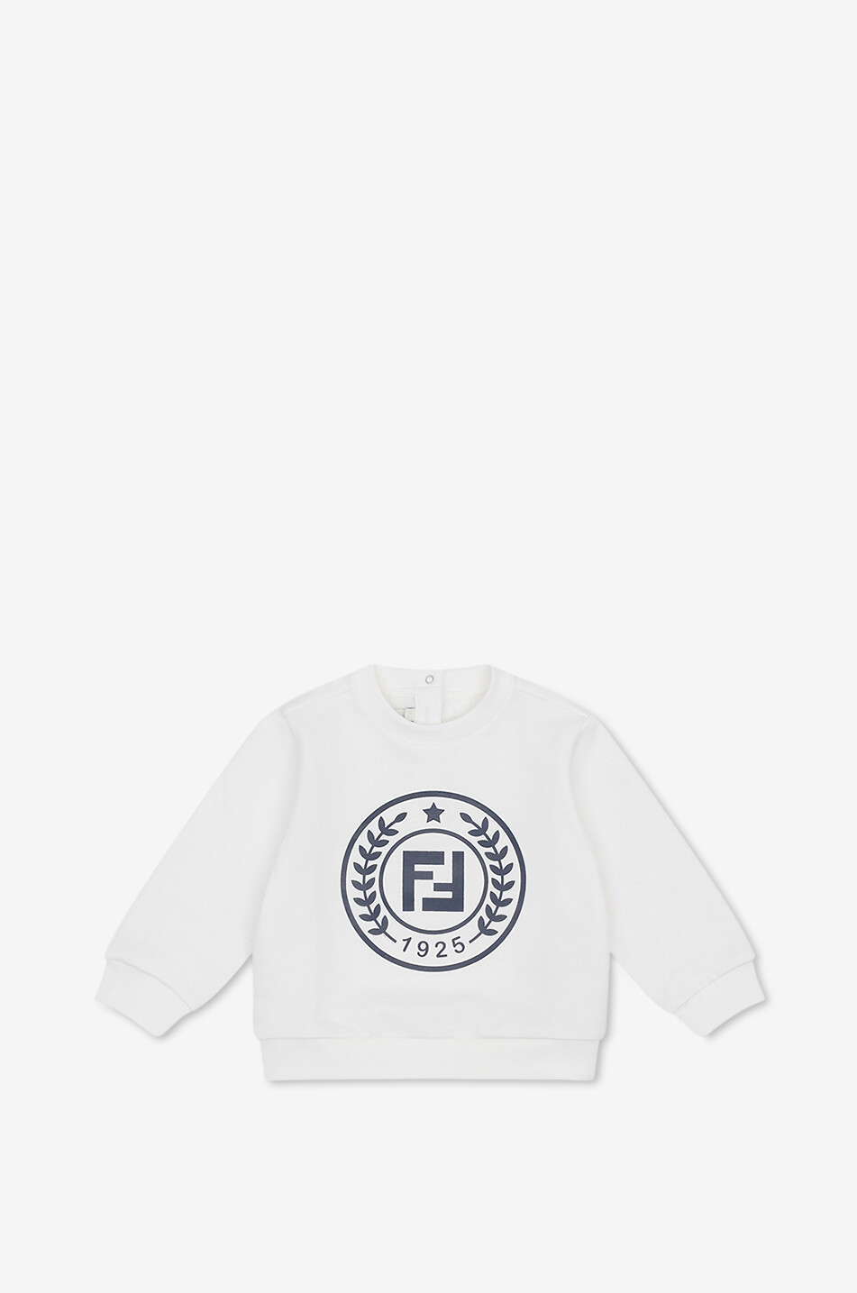 Sweat-shirt à col rond bébé FF Crest