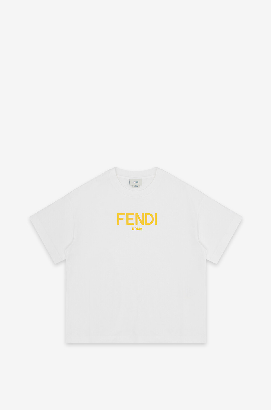 T-shirt ample à manches courtes enfant imprimé FENDI ROMA