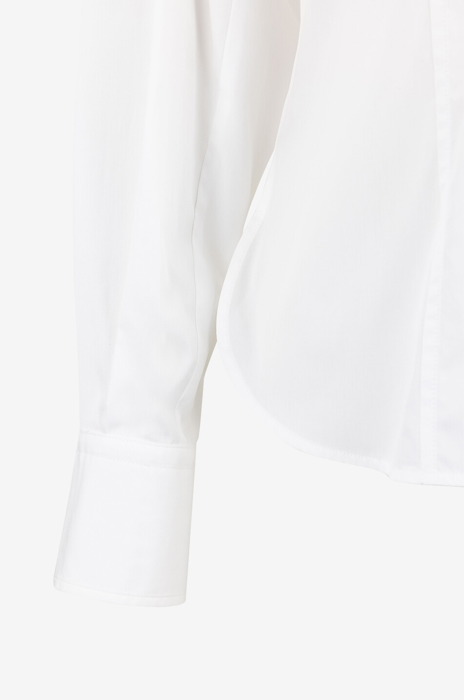 Chemise cintrée en popeline avec ceinture Torino