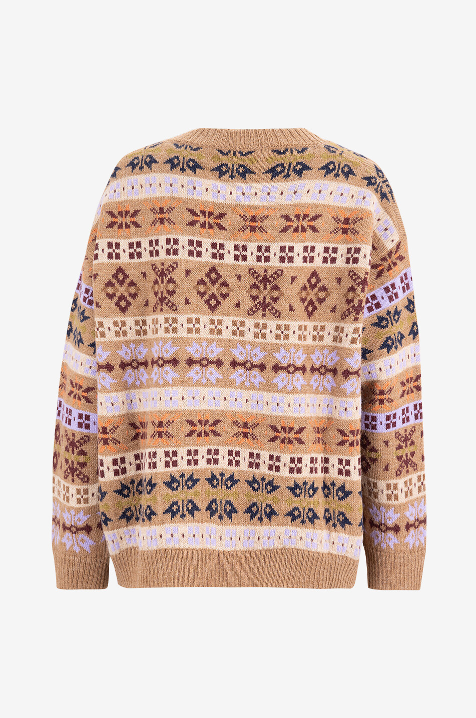 ★Max Mara★ [Max Mara] FW24 Women’s ECCELSO Cardigan ECCEL Weekend Max Mara Eccelso Alpaca Wool Jacquard Cardigan | Balardi