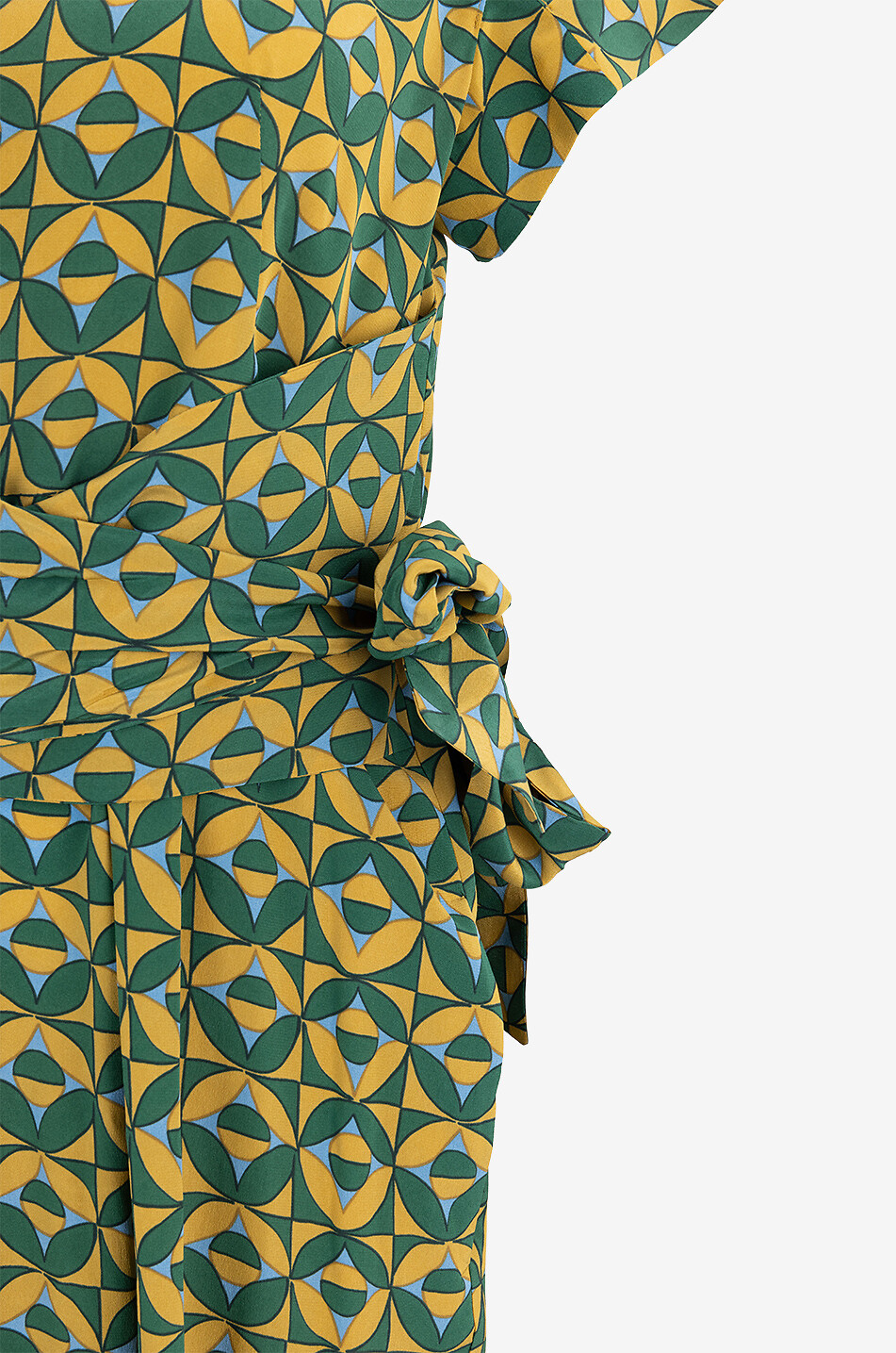WEEKEND MAX MARA Combinaison en crêpe de soie imprimé Austero Femme VERT 3