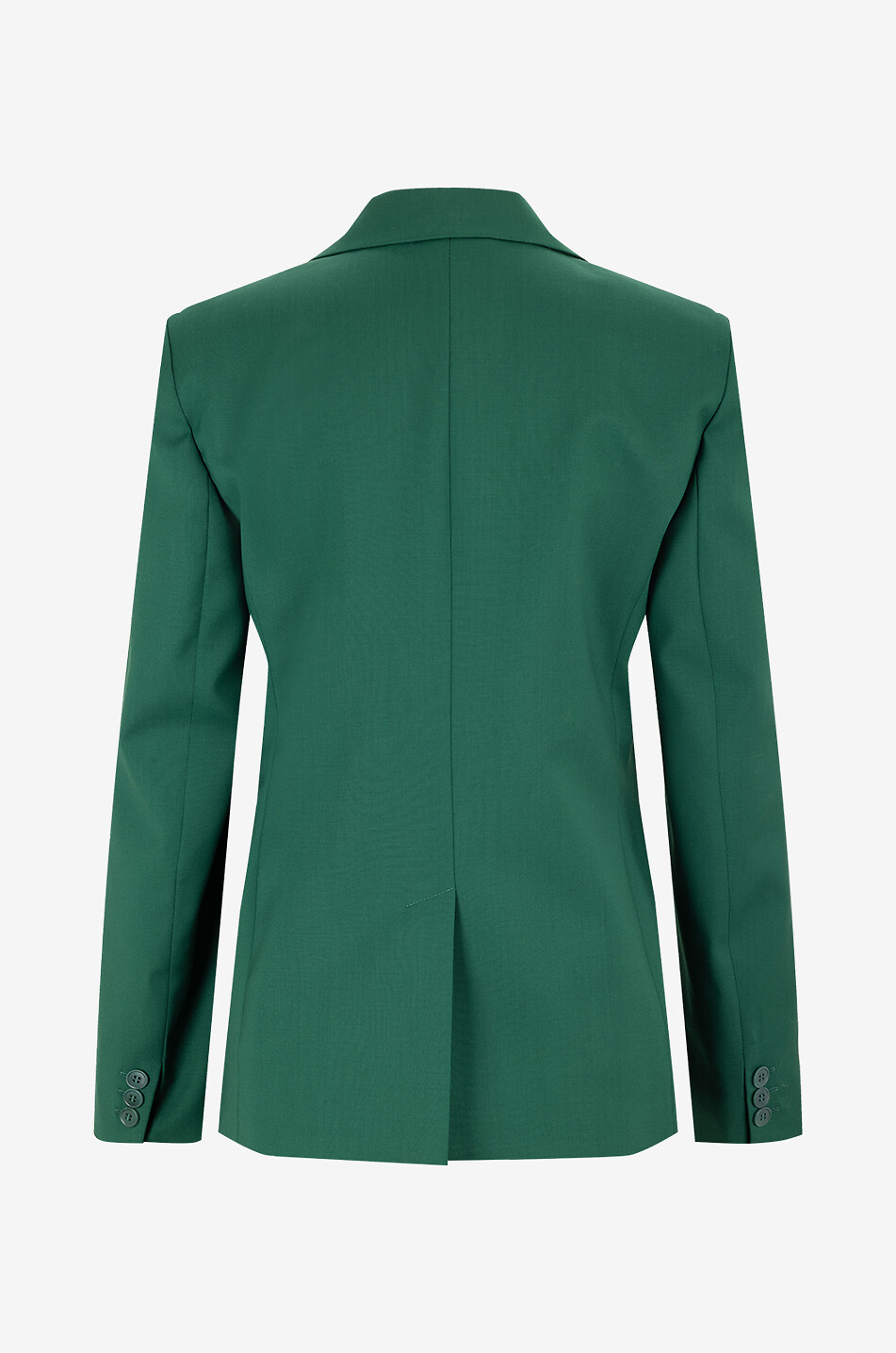WEEKEND MAX MARA Lamine lightweight wool single-breasted blazer Women GREEN 2