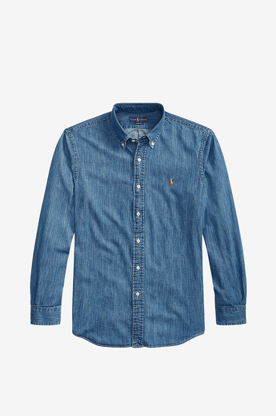 POLO RALPH LAUREN Baumwollhemd Herren BLAU 1